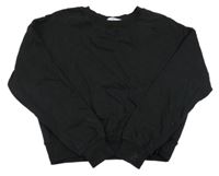Čierna crop mikina H&M