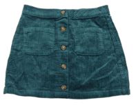 Nové - Tmavozelená menšestrová prepínaci sukňa Next