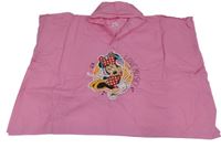 Ružové pláštěnkové pončo s Minnie a kapucňou Disney