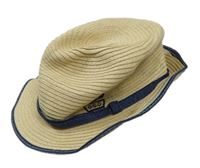 Béžpvý slamák se stuhou Lc waikiki 
