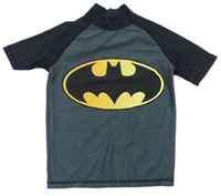 Sivo-čierne UV tričko s Batmanem Next