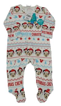 Nové - Bílý overal s Mickeym Disney