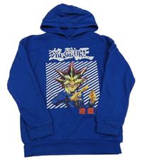 Modrá mikina s potiskem Yu-Gi-Oh Primark 