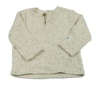 Béžovo-šedé melírované triko Dopodopo