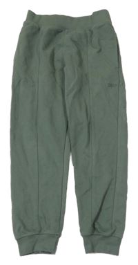 Khaki tepláky s logem DKNY