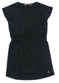 Čierne semišové šaty Garcia Jeans