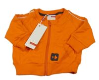 Nové - tmavooranžová prepínaci mikina s pruhom name it.