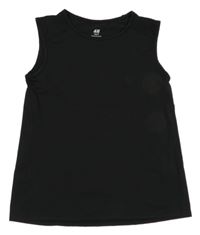 Čierne športové tielko H&M