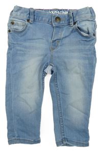 Svetlomodré slim fit teplákové rifle H&M