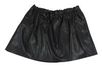 Čierna koženková sukňa H&M