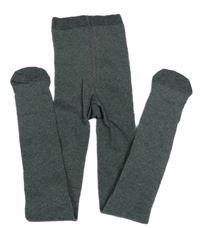 Tmavosivé melírované pančuchy