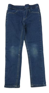 Tmavomodré džegíny H&M