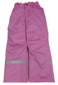 Růžové šusťákové oteplovačky Lassie