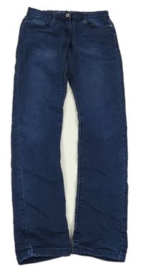 Tmavomodré teplákové rifle A Punto