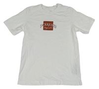 Bílé tričko s nápisem Jack & Jones