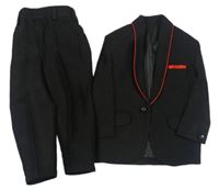 2 set - Čierne sako + spoločenské nohavice