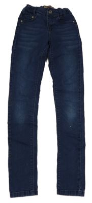 Tmavomodré super skinny fit rifle