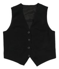 Černá slavnostní společenská vesta C&A