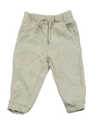 Světlebéžové melírované tepláky C&A