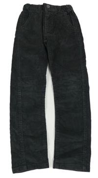 Tmavosivé manšestráky Matalan