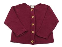 Vínový prepínaci sveter H&M