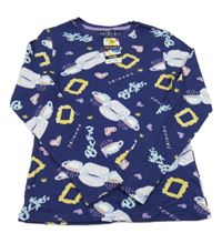 Nové - tmavomodré pyžamové triko s Friends George