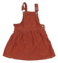 Staroružové na traké menšestrové šaty s vreckom Topolino