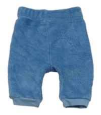 Modré chlpaté tepláky Ergee