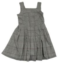 Sivo-čierno-vínové vzorované šaty Matalan