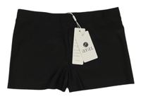 Nové - Čierne športové elastické kraťasy