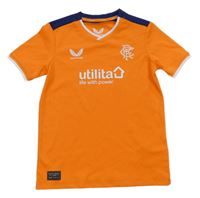 Oranžové športové funkčné tričko castore
