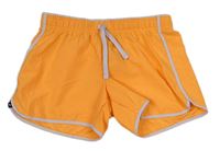 Oranžové športové kraťasy zn. Decathlon