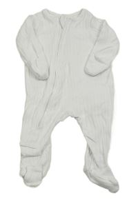 Bílý žebrovaný overal Dunnes Stores