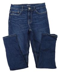 Tmavomodré skinny rifle H&M