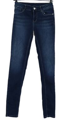 Dámské tmavomodré skinny rifle Orsay 