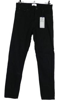 Nové - Pánské černé rifle Don´t Thing Twice vel. 30/34