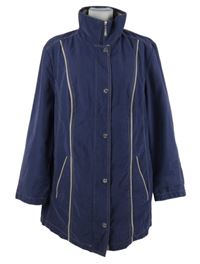 Dámska tmavomodrá šušťáková jarná bunda Atelier