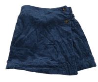 Tmavomodrá menšestrová sukňa Dunnes