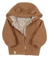 Starůžová huňatá zateplená bunda s kapucňou Mantaray