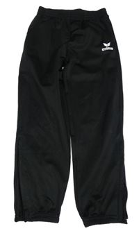 Černé sportovní kalhoty s logem Erima