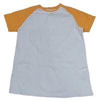 Bielo-oranžové tričko Primark