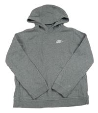 Sivá mikina s kapucňou zn. Nike