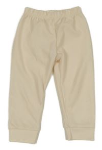 Svetlobéžové rebrované tepláky Shein