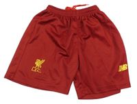 Rubínové fotbalové kraťasy FC Liverpool New Balance