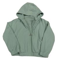 Zelenošedá prepínaci mikina s kapucňou Dunnes