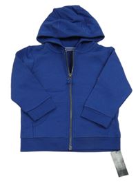 Nové - Tmavomodrá prepínaci mikina s kapucňou zn. Dunnes