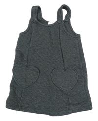 Sivé teplákové šaty C&A