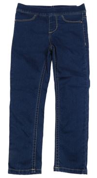 Tmavomodré džegíny H&M