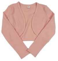 Lososové vzorované bolerko Shein