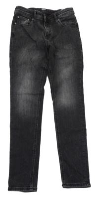 Tmavosivé skinny rifle Jack & Jones